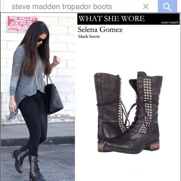 Steve Madden Combat Boots - Picture 4 of 4
